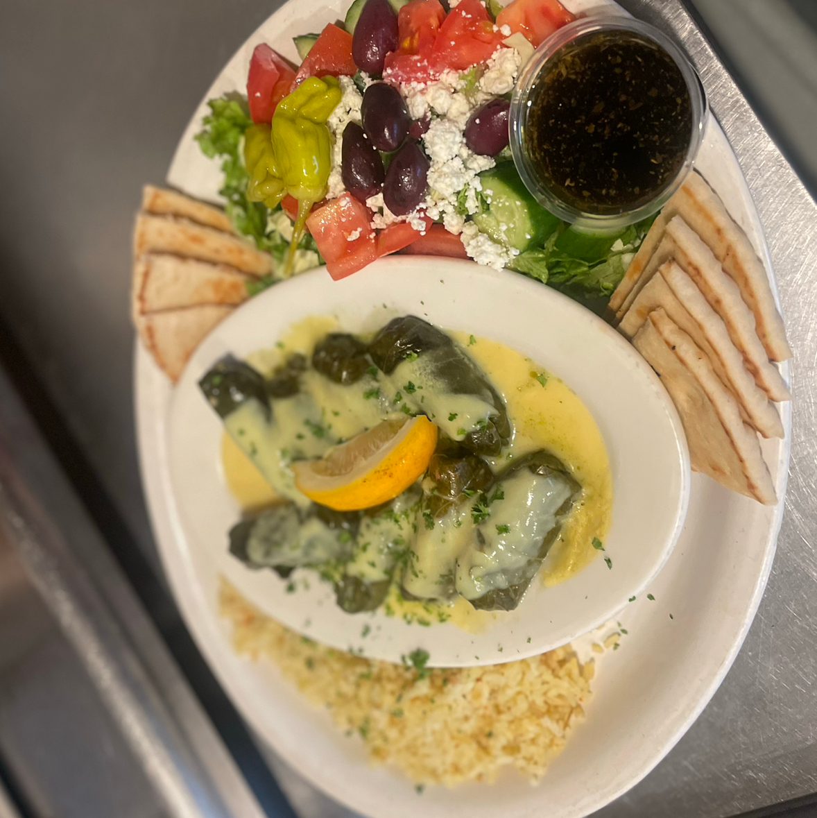 Dolmades Dinner.