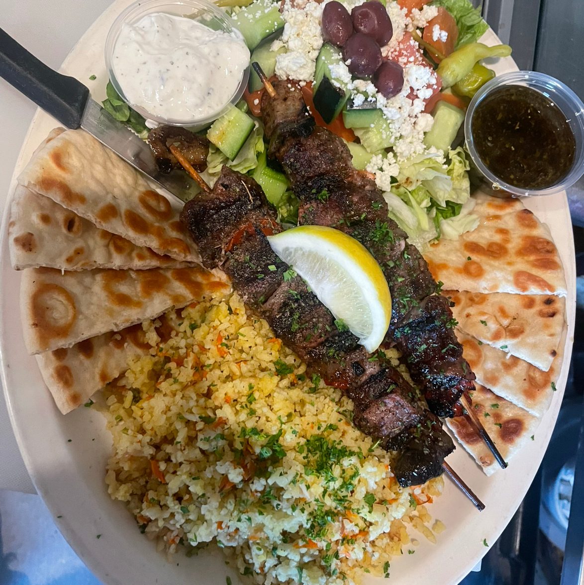 Filet Mignon Kebab.